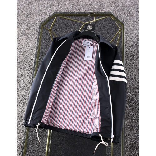 Cheap Thom Browne Jackets Long Sleeved For Men #891719 Replica Wholesale [$80.00 USD] [ITEM#891719] on Replica Thom Browne Jackets