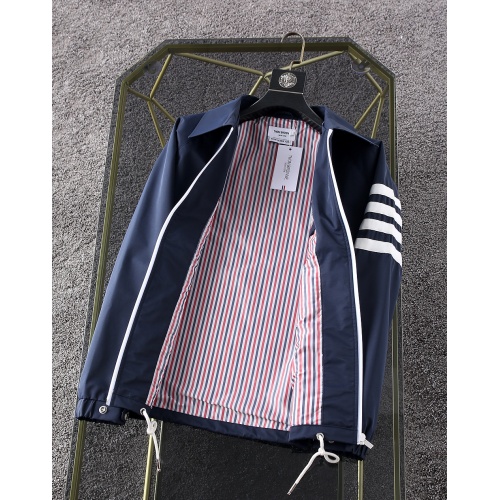Cheap Thom Browne Jackets Long Sleeved For Men #891721 Replica Wholesale [$80.00 USD] [ITEM#891721] on Replica Thom Browne Jackets