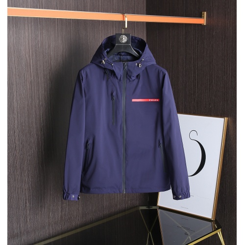 Cheap Prada Jackets Long Sleeved For Men #891776 Replica Wholesale [$98.00 USD] [ITEM#891776] on Replica Prada Coat &amp; Jackets