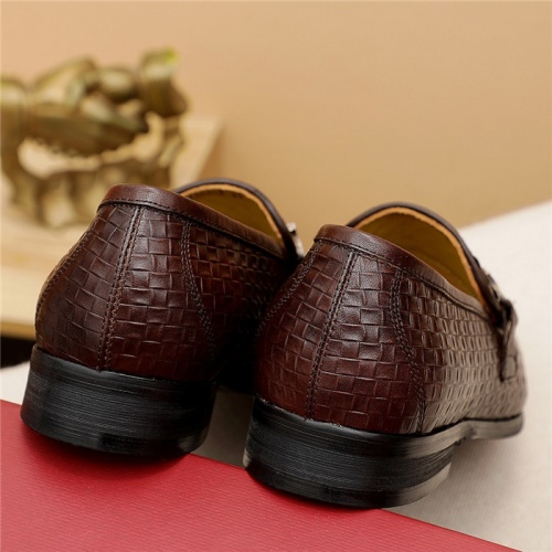 Cheap Salvatore Ferragamo Leather Shoes For Men #891795 Replica Wholesale [$80.00 USD] [ITEM#891795] on Replica Salvatore Ferragamo Leather Shoes