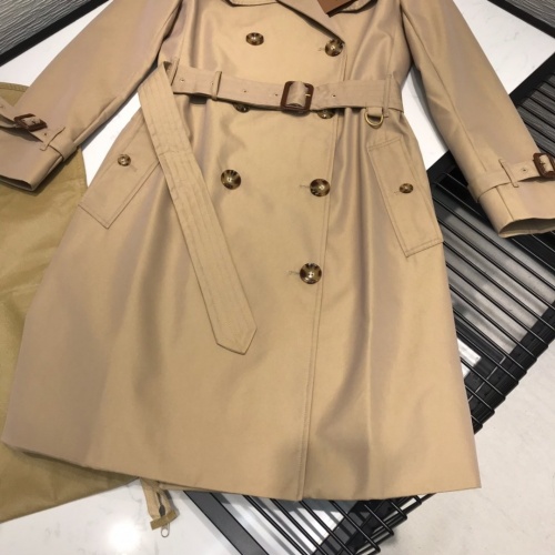 Cheap Burberry Trench Coat Long Sleeved For Women #892725 Replica Wholesale [$162.00 USD] [ITEM#892725] on Replica Burberry Trench Coat