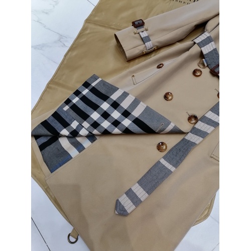 Cheap Burberry Trench Coat Long Sleeved For Women #892727 Replica Wholesale [$162.00 USD] [ITEM#892727] on Replica Burberry Trench Coat