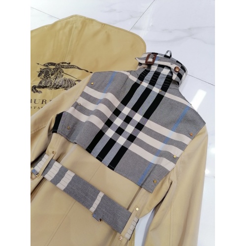 Cheap Burberry Trench Coat Long Sleeved For Women #892727 Replica Wholesale [$162.00 USD] [ITEM#892727] on Replica Burberry Trench Coat