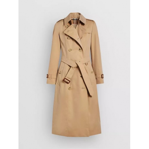 Cheap Burberry Trench Coat Long Sleeved For Women #892729 Replica Wholesale [$162.00 USD] [ITEM#892729] on Replica Burberry Trench Coat