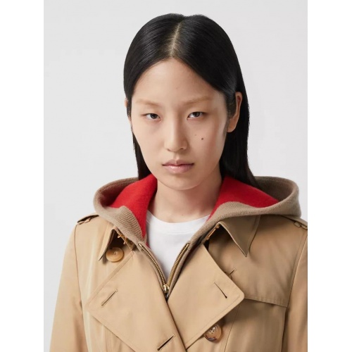 Cheap Burberry Trench Coat Long Sleeved For Women #892729 Replica Wholesale [$162.00 USD] [ITEM#892729] on Replica Burberry Trench Coat