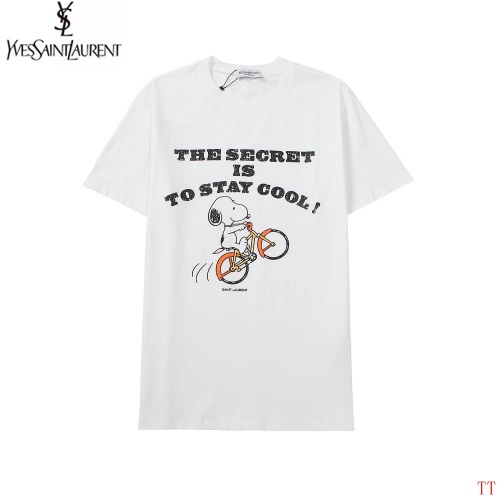 Cheap Yves Saint Laurent YSL T-shirts Short Sleeved For Men #893494 Replica Wholesale [$27.00 USD] [ITEM#893494] on Replica Yves Saint Laurent YSL T-shirts