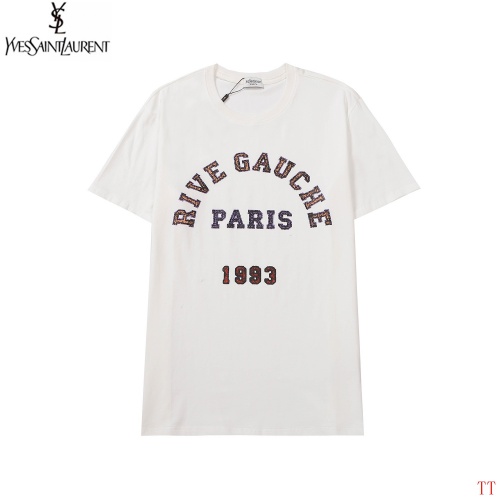 Cheap Yves Saint Laurent YSL T-shirts Short Sleeved For Men #893496 Replica Wholesale [$27.00 USD] [ITEM#893496] on Replica Yves Saint Laurent YSL T-shirts