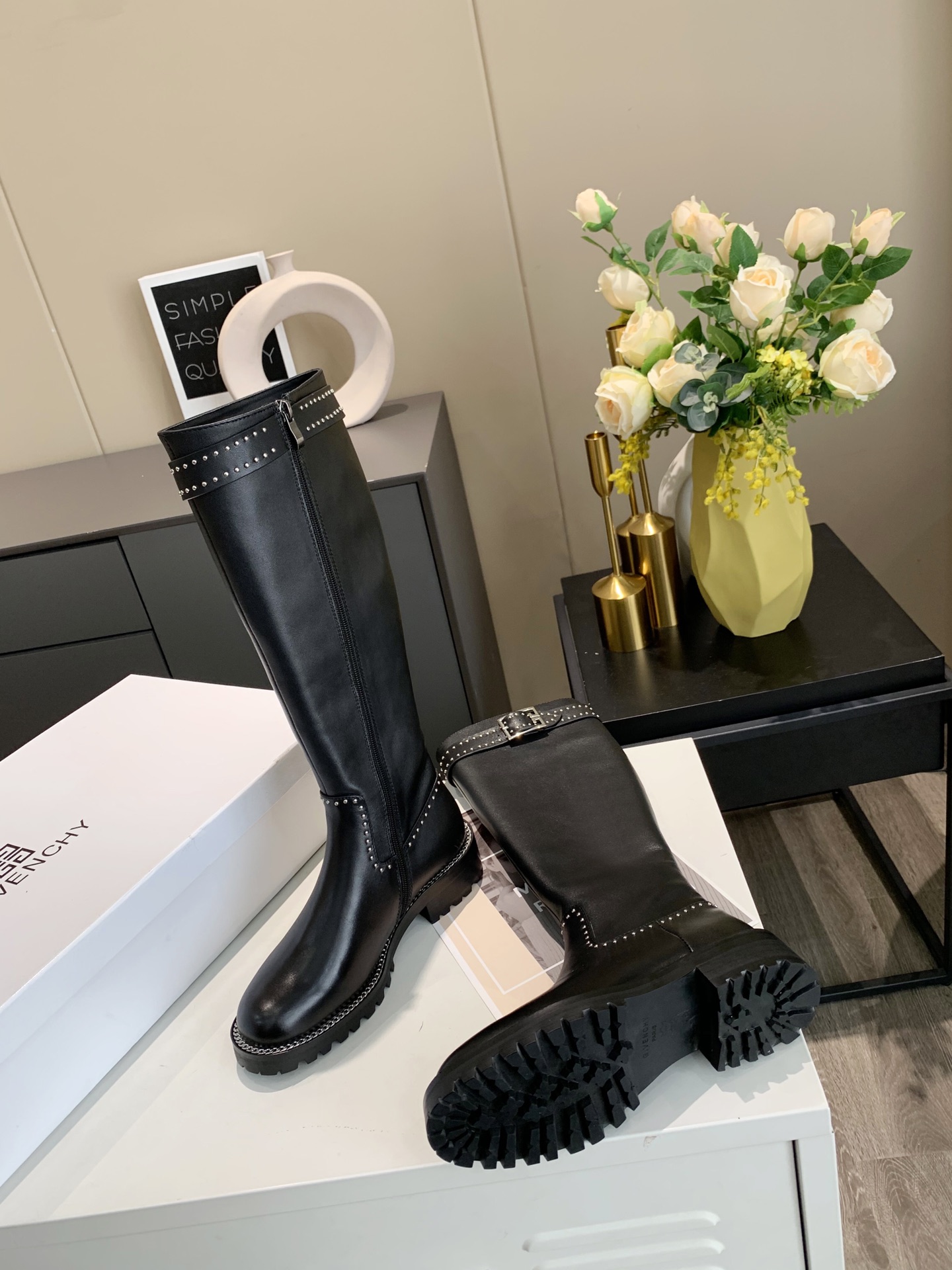 Cheap Givenchy Boots For Women #885421 Replica Wholesale [$122.00 USD ...