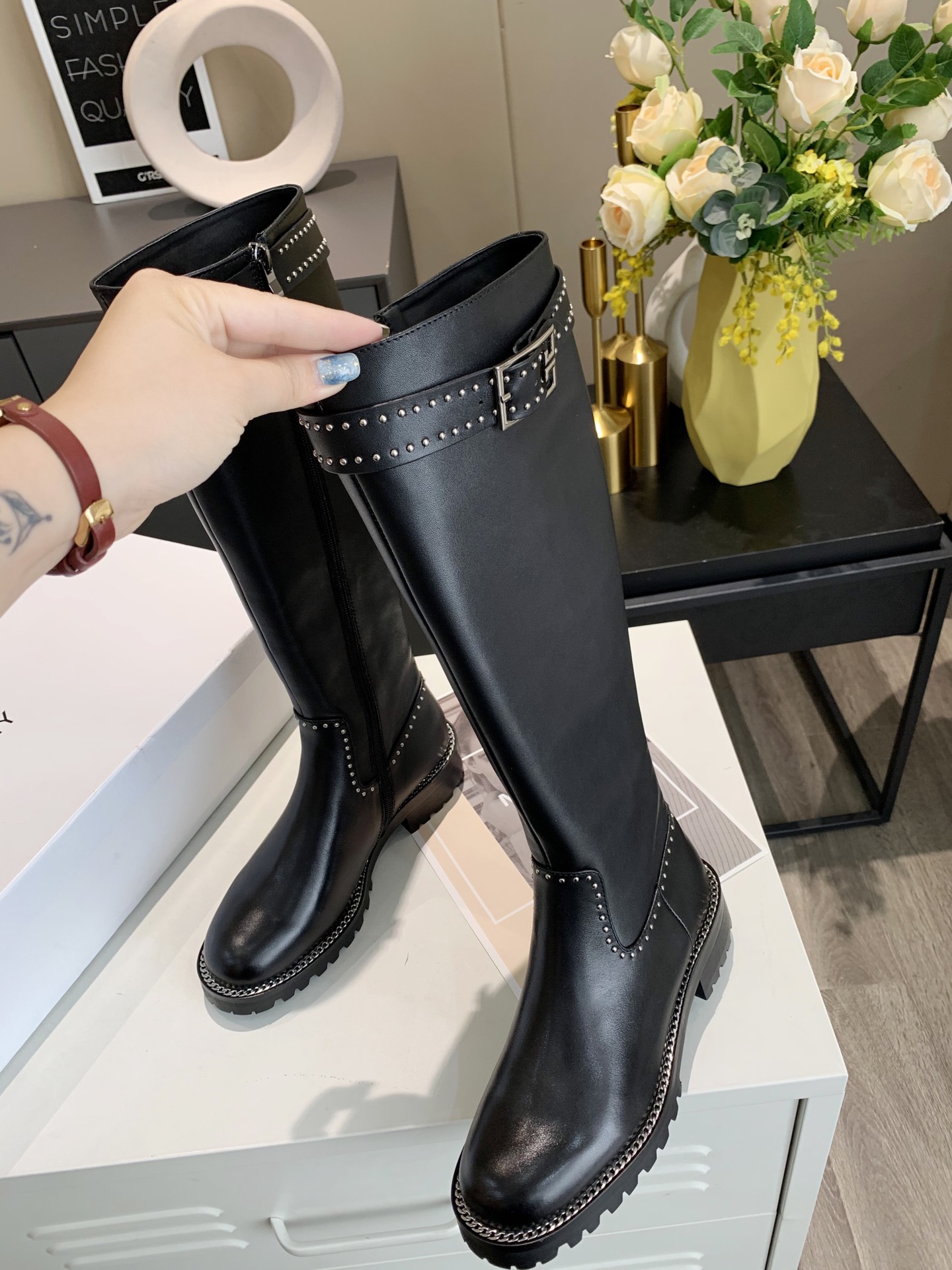 Cheap Givenchy Boots For Women #885421 Replica Wholesale [$122.00 USD ...
