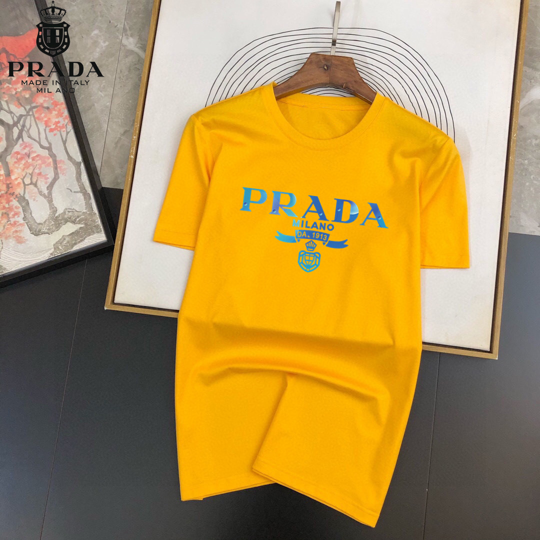 Cheap Prada T-Shirts Short Sleeved For Men #888051 Replica Wholesale ...