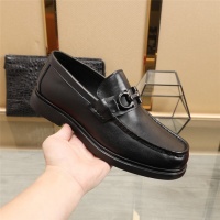 Cheap Salvatore Ferragamo Leather Shoes For Men #887260 Replica Wholesale [$92.00 USD] [ITEM#887260] on Replica Salvatore Ferragamo Leather Shoes