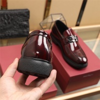 Cheap Salvatore Ferragamo Leather Shoes For Men #887261 Replica Wholesale [$92.00 USD] [ITEM#887261] on Replica Salvatore Ferragamo Leather Shoes