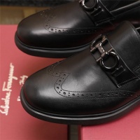 Cheap Salvatore Ferragamo Leather Shoes For Men #887263 Replica Wholesale [$92.00 USD] [ITEM#887263] on Replica Salvatore Ferragamo Leather Shoes