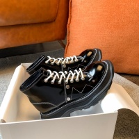Cheap Alexander McQueen Boots For Women #891570 Replica Wholesale [$92.00 USD] [ITEM#891570] on Replica Alexander McQueen Boots