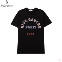 Cheap Yves Saint Laurent YSL T-shirts Short Sleeved For Men #893497 Replica Wholesale [$27.00 USD] [ITEM#893497] on Replica Yves Saint Laurent YSL T-shirts