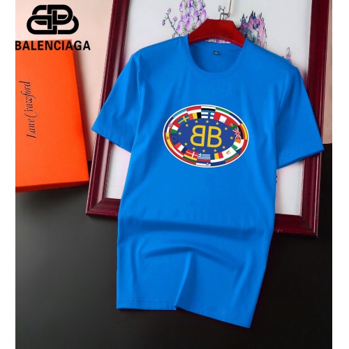 Cheap Balenciaga T-Shirts Short Sleeved For Men #894114 Replica Wholesale [$25.00 USD] [ITEM#894114] on Replica Balenciaga T-Shirts