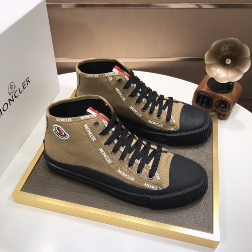 Cheap Moncler High Tops Shoes For Women #894444 Replica Wholesale [$82.00 USD] [ITEM#894444] on Replica Moncler High Tops Shoes