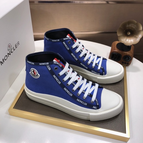 Cheap Moncler High Tops Shoes For Women #894448 Replica Wholesale [$82.00 USD] [ITEM#894448] on Replica Moncler High Tops Shoes