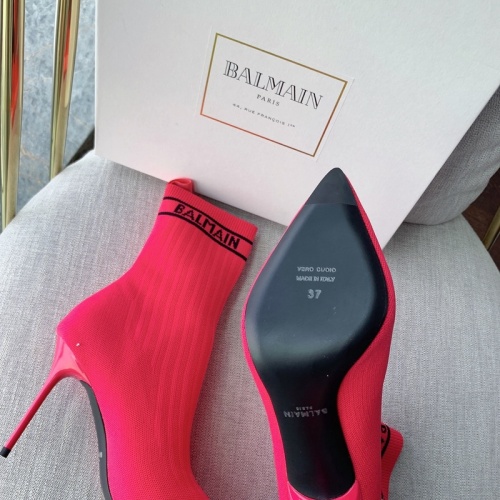 Cheap Balmain Boots For Women #894917 Replica Wholesale [$125.00 USD] [ITEM#894917] on Replica Balmain Boots