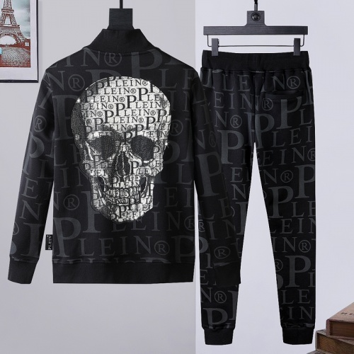 Cheap Philipp Plein PP Tracksuits Long Sleeved For Men #896956 Replica Wholesale [$103.00 USD] [ITEM#896956] on Replica Philipp Plein PP Tracksuits
