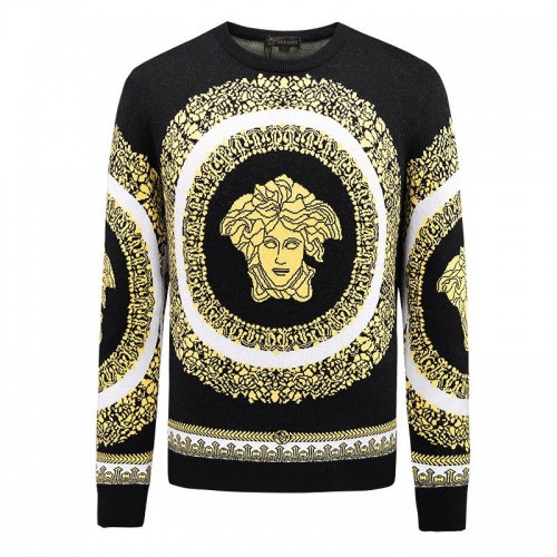 Cheap Versace Sweaters Long Sleeved For Men #897350 Replica Wholesale [$43.00 USD] [ITEM#897350] on Replica Versace Sweaters