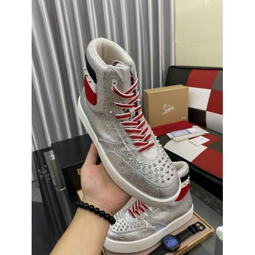 Cheap Christian Louboutin High Tops Shoes For Women #899129 Replica Wholesale [$108.00 USD] [ITEM#899129] on Replica Christian Louboutin High Top Shoes