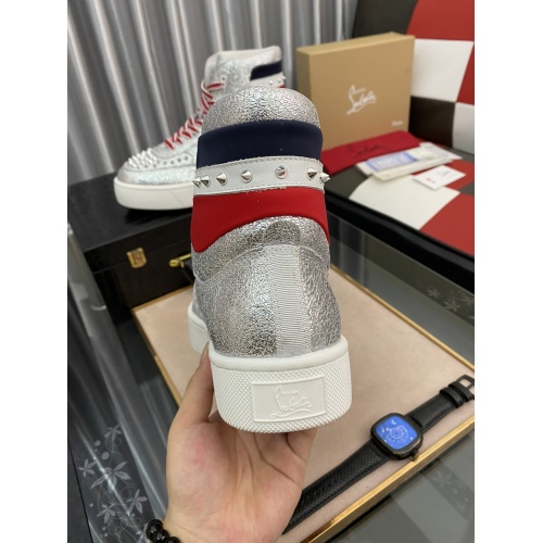 Cheap Christian Louboutin High Tops Shoes For Women #899129 Replica Wholesale [$108.00 USD] [ITEM#899129] on Replica Christian Louboutin High Top Shoes