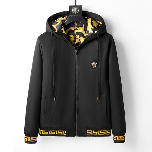 Cheap Versace Jackets Long Sleeved For Men #899264 Replica Wholesale [$56.00 USD] [ITEM#899264] on Replica Versace Jackets