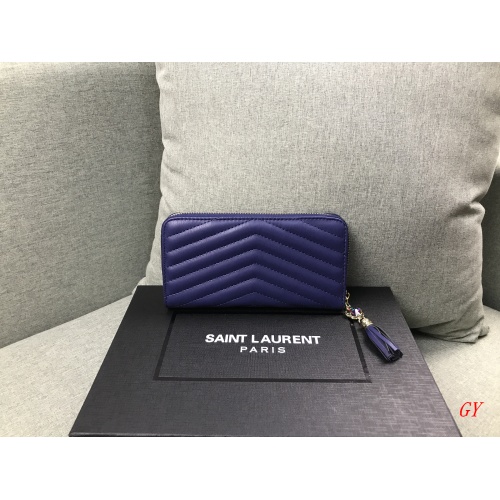 Cheap Yves Saint Laurent YSL Wallets For Women #899349 Replica Wholesale [$23.00 USD] [ITEM#899349] on Replica Yves Saint Laurent YSL Wallets