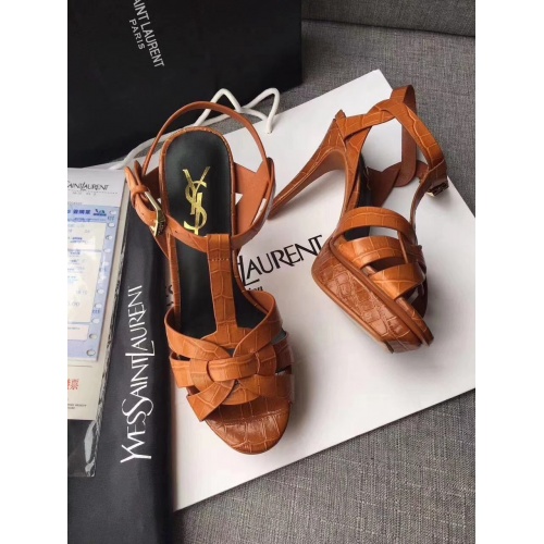 Cheap Yves Saint Laurent YSL Sandal For Women #899735 Replica Wholesale [$85.00 USD] [ITEM#899735] on Replica Yves Saint Laurent YSL Sandal