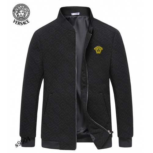 Cheap Versace Jackets Long Sleeved For Men #900714 Replica Wholesale [$60.00 USD] [ITEM#900714] on Replica Versace Jackets