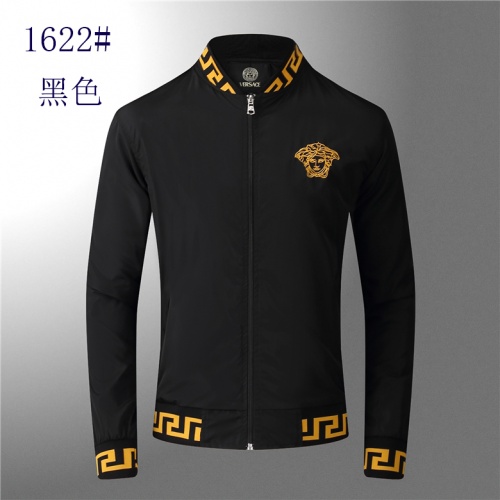 Cheap Versace Jackets Long Sleeved For Men #904203 Replica Wholesale [$40.00 USD] [ITEM#904203] on Replica Versace Jackets