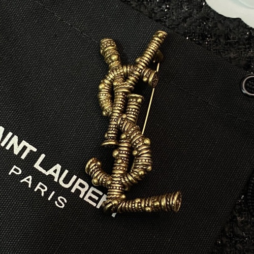 Cheap Yves Saint Laurent Brooches #904913 Replica Wholesale [$25.00 USD] [ITEM#904913] on Replica Yves Saint Laurent Brooches