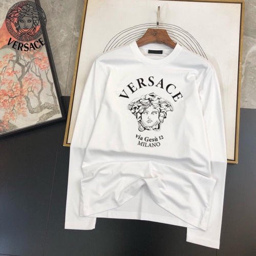 Cheap Versace T-Shirts Long Sleeved For Men #905045 Replica Wholesale [$34.00 USD] [ITEM#905045] on Replica Versace T-Shirts