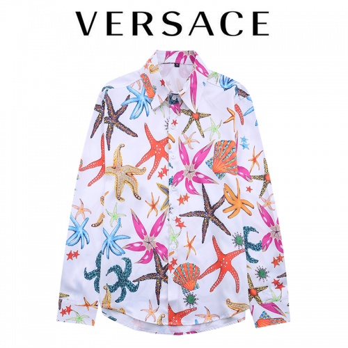Versace Shirts Long Sleeved For Men #906279