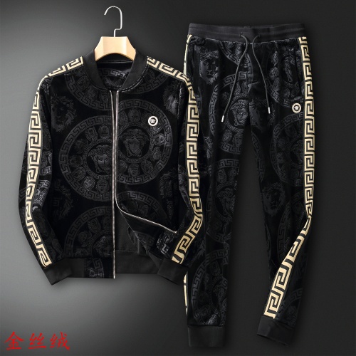 Cheap Versace Tracksuits Long Sleeved For Men #906305 Replica Wholesale [$98.00 USD] [ITEM#906305] on Replica Versace Tracksuits