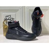 Cheap Prada High Tops Shoes For Men #899153 Replica Wholesale [$92.00 USD] [ITEM#899153] on Replica Prada High Top Shoes