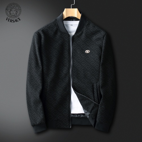 Cheap Versace Jackets Long Sleeved For Men #907398 Replica Wholesale [$60.00 USD] [ITEM#907398] on Replica Versace Jackets