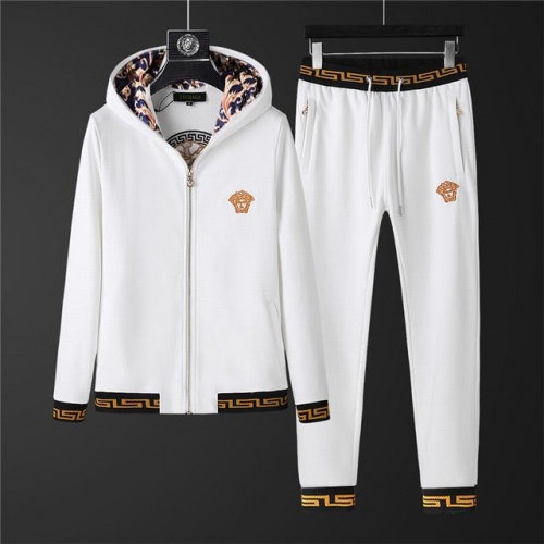 Cheap Versace Tracksuits Long Sleeved For Men #907947 Replica Wholesale [$85.00 USD] [ITEM#907947] on Replica Versace Tracksuits