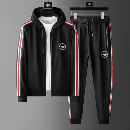 Cheap Armani Tracksuits Long Sleeved For Men #907955 Replica Wholesale [$85.00 USD] [ITEM#907955] on Replica Armani Tracksuits