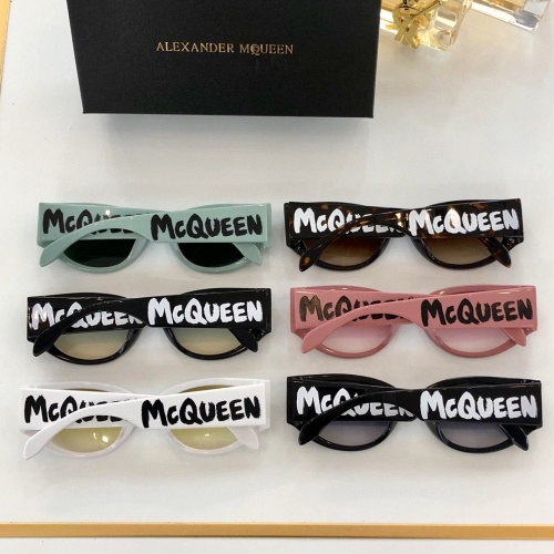Cheap Alexander McQueen AAA Quality Sunglasses #908850 Replica Wholesale [$62.00 USD] [ITEM#908850] on Replica Alexander McQueen AAA Quality Sunglasses