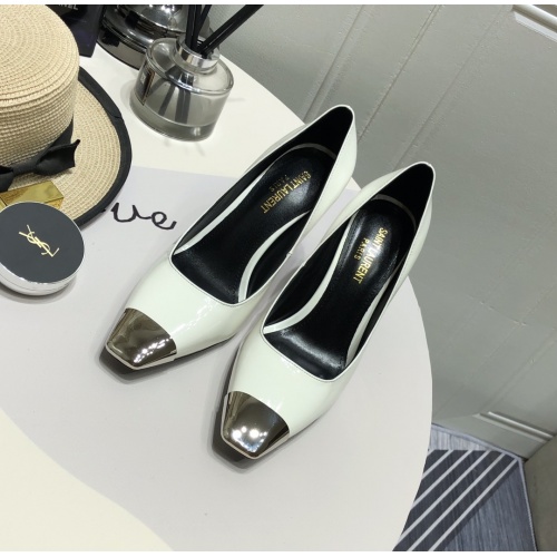 Cheap Yves Saint Laurent YSL High-Heeled Shoes For Women #909439 Replica Wholesale [$105.00 USD] [ITEM#909439] on Replica Yves Saint Laurent YSL High-Heeled Shoes