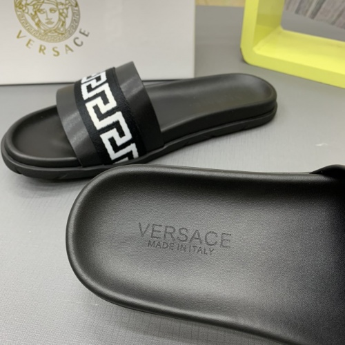 Cheap Versace Slippers For Men #909498 Replica Wholesale [$64.00 USD] [ITEM#909498] on Replica Versace Slippers
