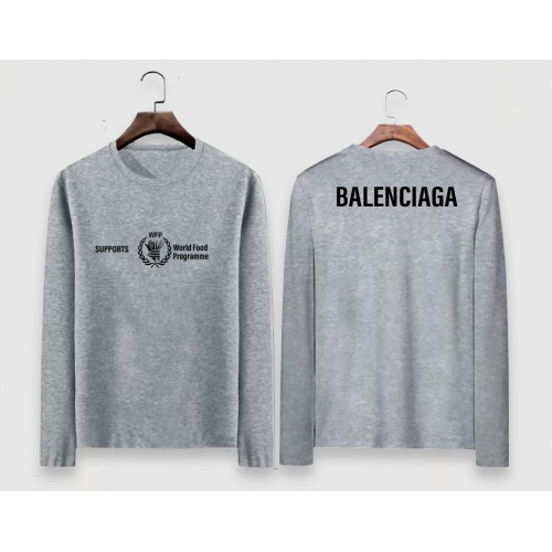 Cheap Balenciaga T-Shirts Long Sleeved For Men #910628 Replica Wholesale [$34.00 USD] [ITEM#910628] on Replica Balenciaga T-Shirts