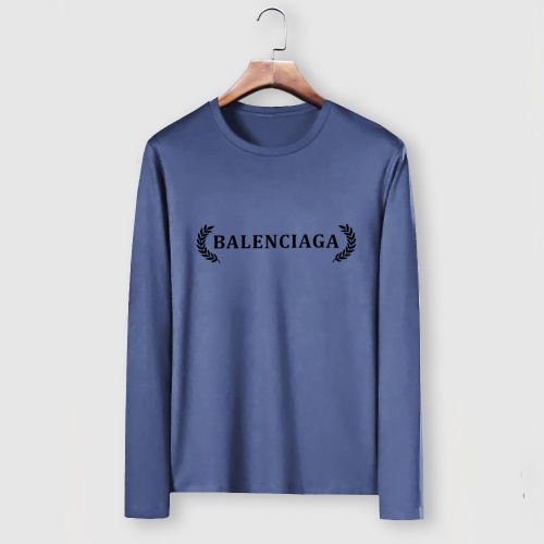 Cheap Balenciaga T-Shirts Long Sleeved For Men #910641 Replica Wholesale [$34.00 USD] [ITEM#910641] on Replica Balenciaga T-Shirts