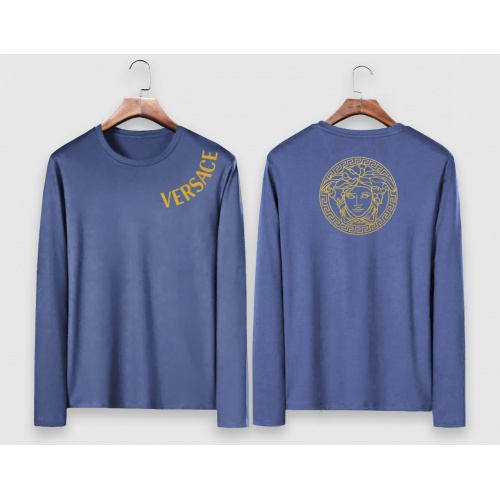 Cheap Versace T-Shirts Long Sleeved For Men #910651 Replica Wholesale [$34.00 USD] [ITEM#910651] on Replica Versace T-Shirts