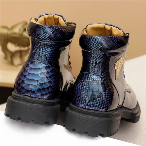 Cheap Versace Boots For Men #911687 Replica Wholesale [$96.00 USD] [ITEM#911687] on Replica Versace Boots