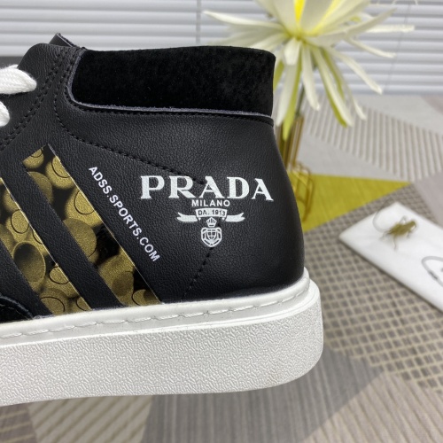 Cheap Prada High Tops Shoes For Men #912059 Replica Wholesale [$100.00 USD] [ITEM#912059] on Replica Prada High Top Shoes