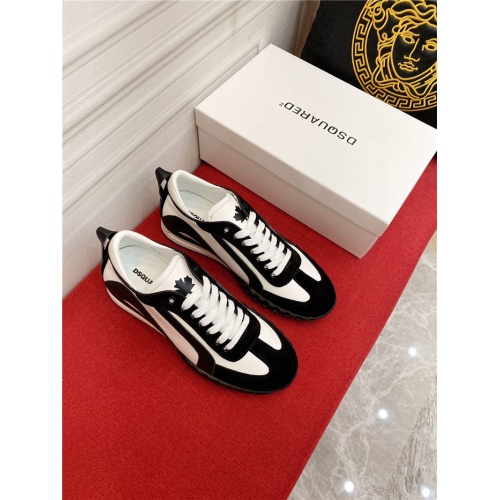 Cheap Dsquared2 Casual Shoes For Men #912157 Replica Wholesale [$85.00 USD] [ITEM#912157] on Replica Dsquared Casual Shoes