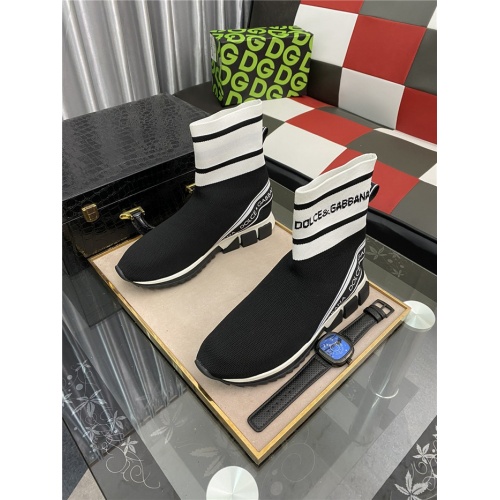 Cheap Dolce &amp; Gabbana D&amp;G Boots For Men #913100 Replica Wholesale [$68.00 USD] [ITEM#913100] on Replica Dolce &amp; Gabbana D&amp;G Boots